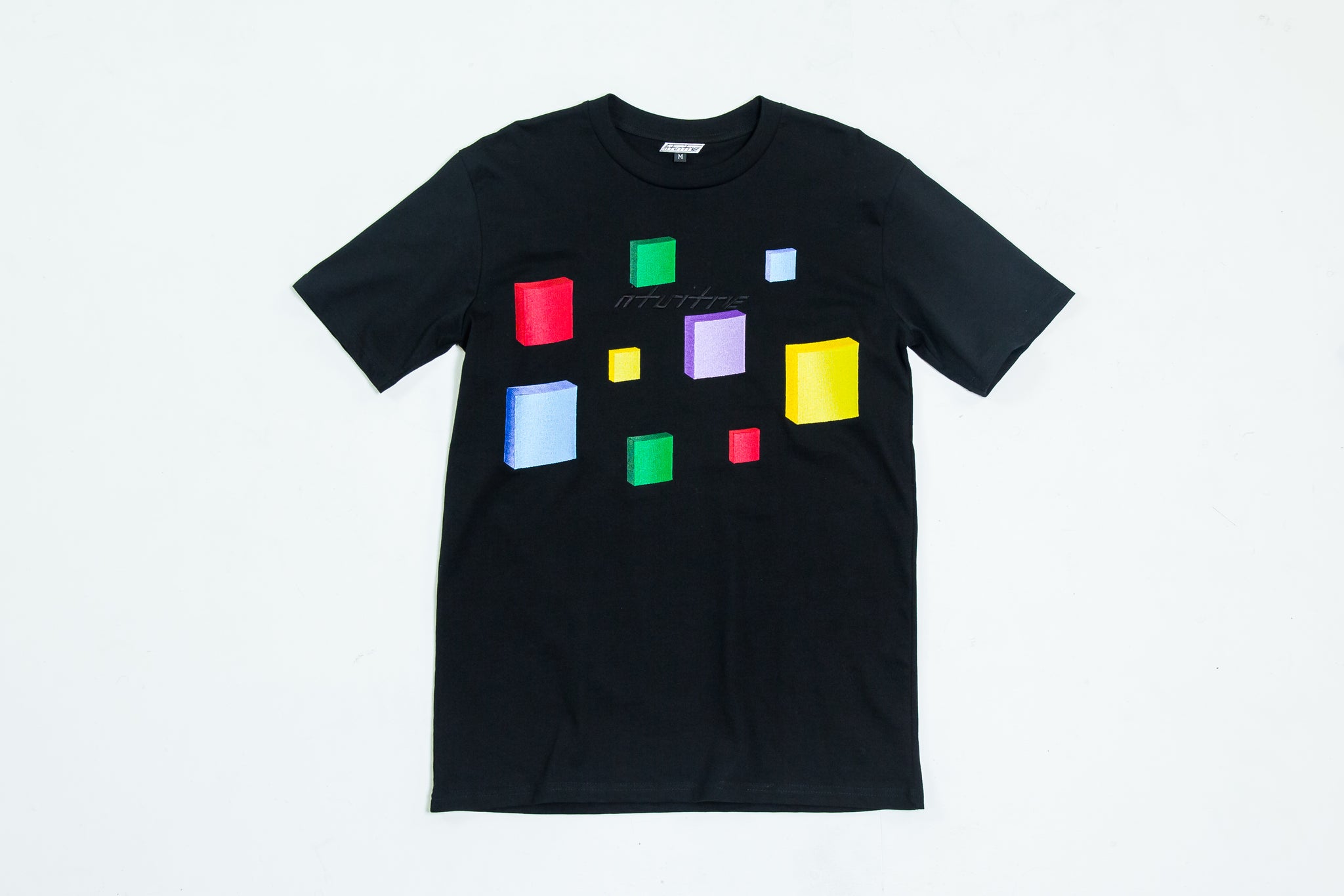 Embroidered Reality Block Tee - Ntuitive 